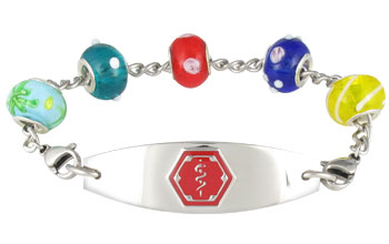 Charm Bead Shimmer Bracelet-image