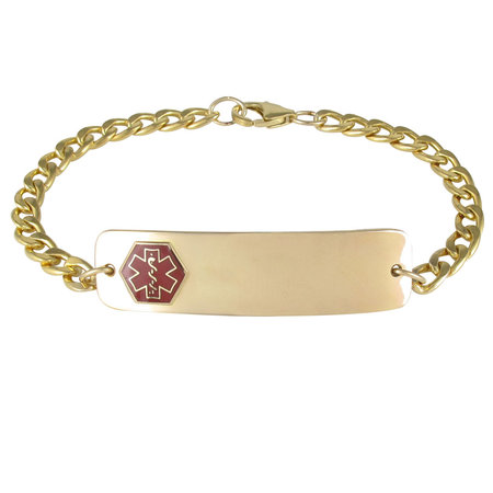 Gold Classic Red Bracelet-image