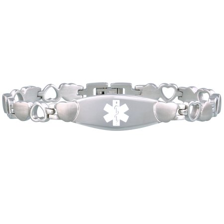 Stainless Steel Eternity Bracelet-image