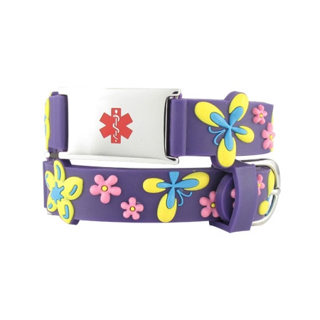 Floral Butterfly Action Bracelet-image